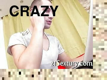 Pleasant horny and crazy girls