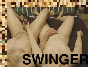 Behind the scenes - we take pictures for our swingers account
