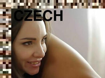 Czech girls Lexi Dona and Adel Morel got naughty on the bed