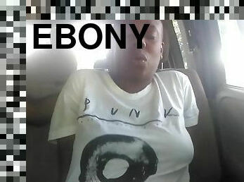 Ebony erotic hypnosis orgasm in car