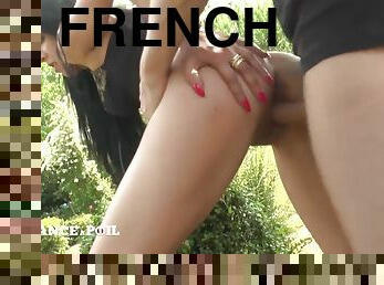 This Smoking French Arab Beurette outdoor fucked