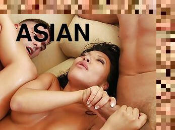 Lustful Asian Asa Akira crazy porn video