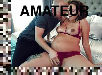 Passionate Pregnant slut hot porn scene