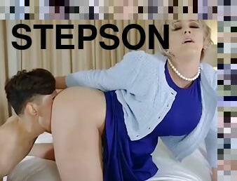 Stepson fucked his stepmom with big tits - Part 01