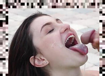 Sofy Topp and Miky Love being fucked outdoors - Compilation