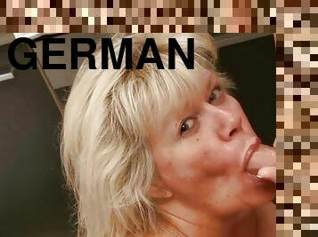 German ugly old mature housewife meet  guy for amateur porn