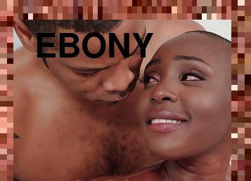 Ebony Couple Share True Passion in Massage Rooms