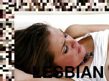 Teen lezzie Allie Haze amazing sex video