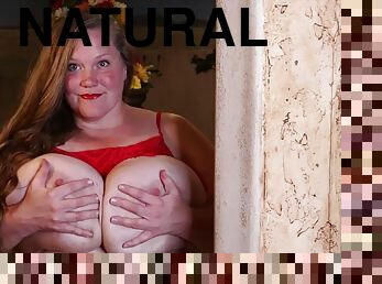 Michele Hartranft big natural tits exposed - BBW with monster tits
