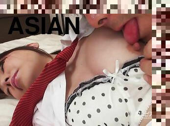 Asian nasty Aya Eikura exciting sex video