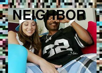 Hardcore interracial fucking with naughty neighbor Remy LaCroix