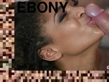 Fucking in the evening between a white guy and ebony Lona Corazon