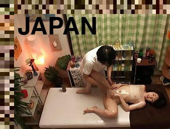 adolescente, japonesa, massagem, virgem