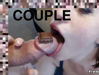 This couple wanted to show you how horny they are.