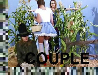 The Wizard Of Oz Parody For Halloween Sex Couple Session