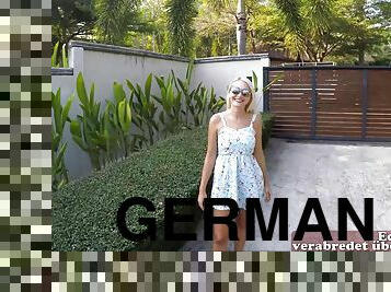 German skinny blonde teen fuck in holiday