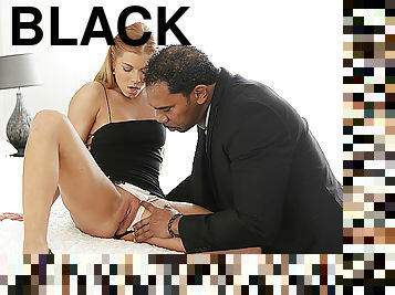 BLACK4K. White naughty needs just a giant black phallus