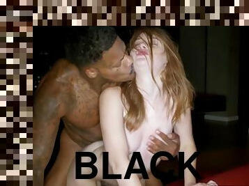 BLACKEDRAW LA Young Babe Gets Dominated By BIG BLACK COCK In Secret