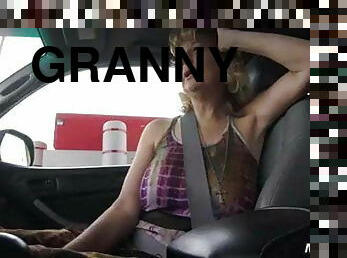 Kinky granny on vacation