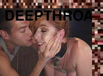 Bdsm movie director fucks buxom redhead