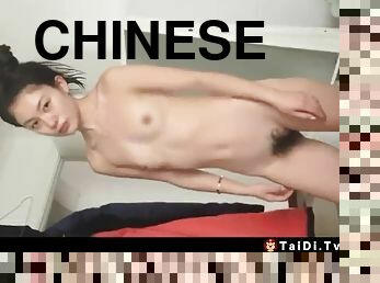 Chinese girl homemade selfie, tender model