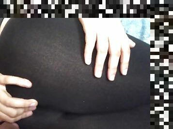 Mexican wife with big ass in leggings
