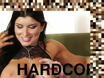 Romi Rain Hot Handjob Milking Porn