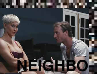 Seductive Ryan Keely with short hair fucked by her neighbor