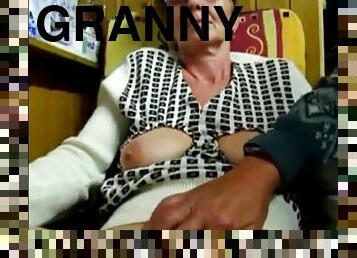 Mexican granny masturbating