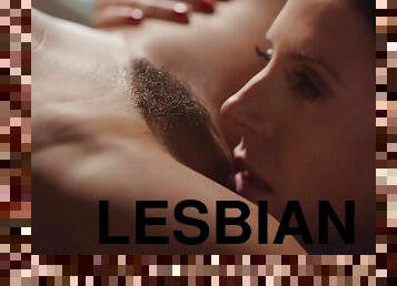 Close up erotic video of muff diving lesbians - Jenna Foxx & Angela White