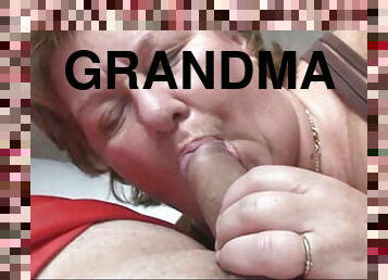 Big grandma suck