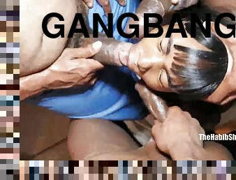 her first gangbang 18yr teen blasian star bbc redzilla stretch king kreme