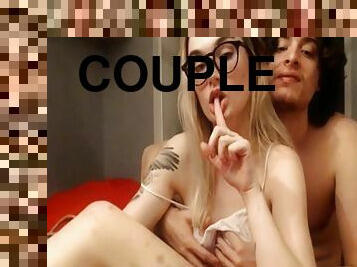 Sexually Bold Couple Engaged To A Frivolous Performance Live