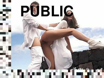 Public and Outdoors Shagging in LosIndian - point of view