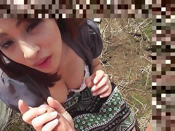 Japanese chick, Naoh Koizumi had public sex, uncensored