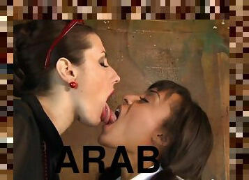 Paige Turnah pussy licked by arab teen Alyssa Divine