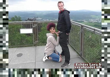 german skinny ebony young outdoor pick up mating