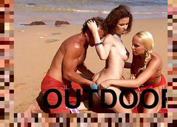 summer day can be even better if you are in a threesome with Diana Gold