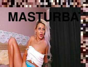 masturbation, trosor, webbkamera, ensam