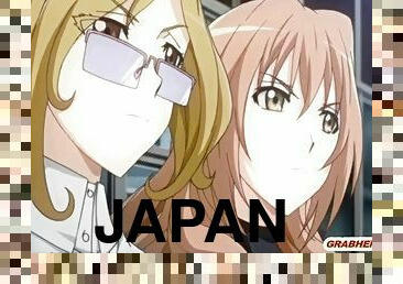 Bound japanese anime big boobs dildo fucked wet pussy
