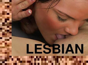 Lesbians, Barbie Addison and Mackenzee Pierce are moaning from pleasure