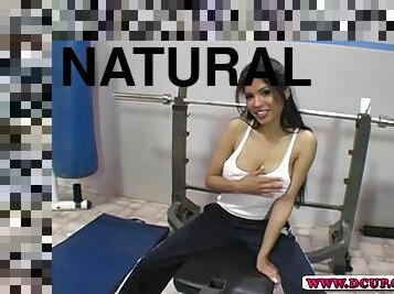 Alexis Amore wants to be fucked in a gym by a sexy stud