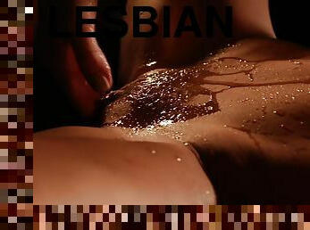 Sensual wet lesbian fingering with Jenifer Jane and Vinna Reed