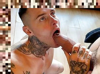 Danny Baldwin suck and rough raw fuck with huge monster cock