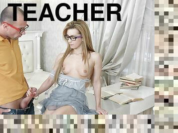 Blonde Teen Sonya Sweet Fantasizes About Fucking Her Teacher