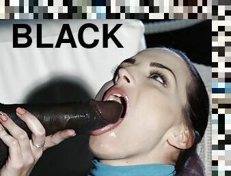 Gorgeous redhead teen Lyen Parker gets a big black cock in her ass