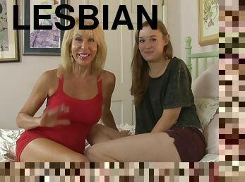 Erica Lauren and Kristen Kay get it off in a hot lesbian action