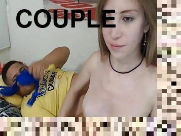 Pussy Pounding By This Hot Colombian Couple