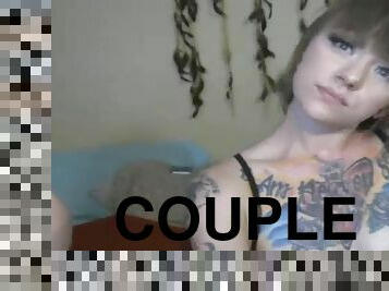 Flaming hot hardcore fucking of these super horny sexy couple on cam