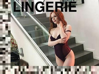 Ella Hughes and another girl like to pose naked in front of the camera